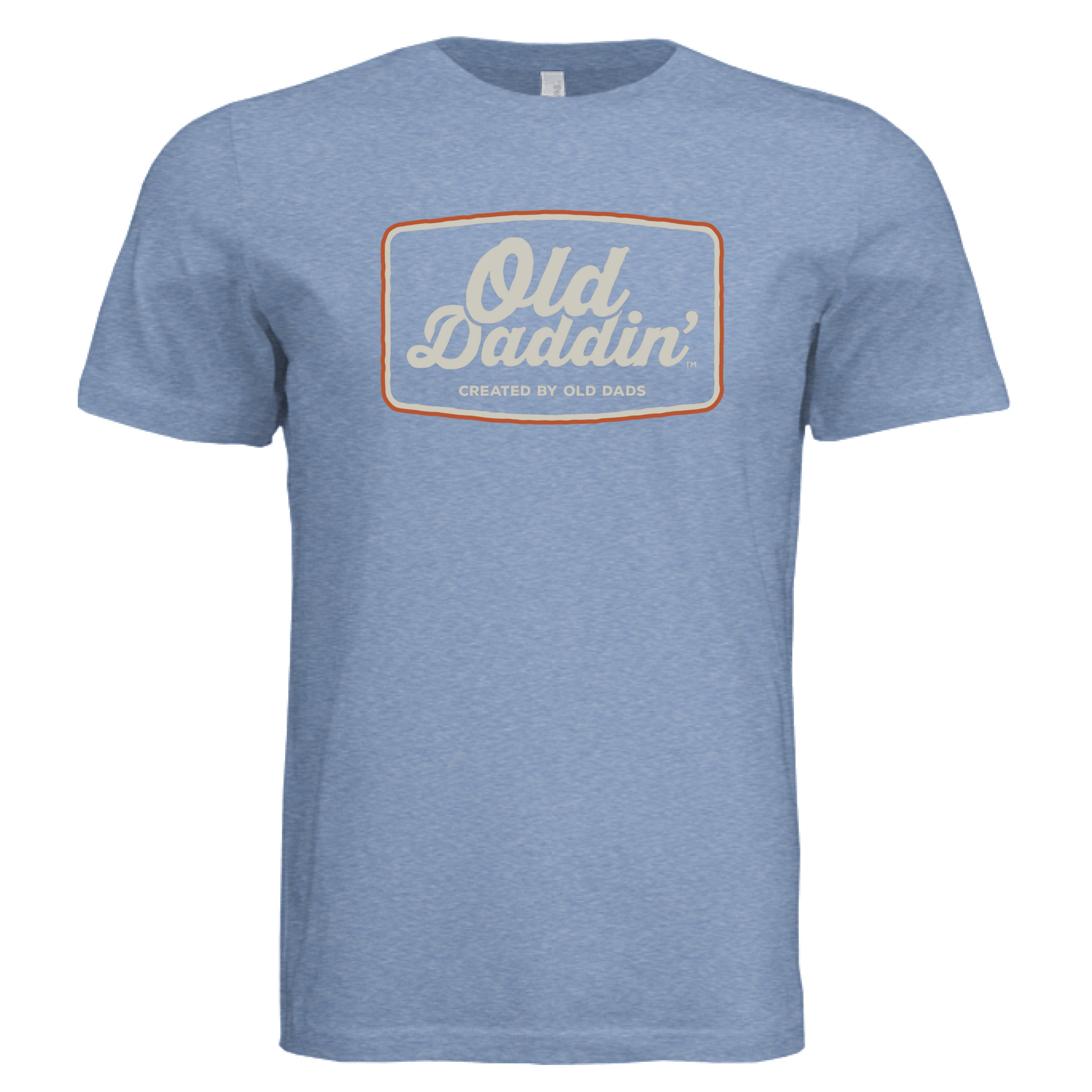 Solid Blue Triblend - FRONT