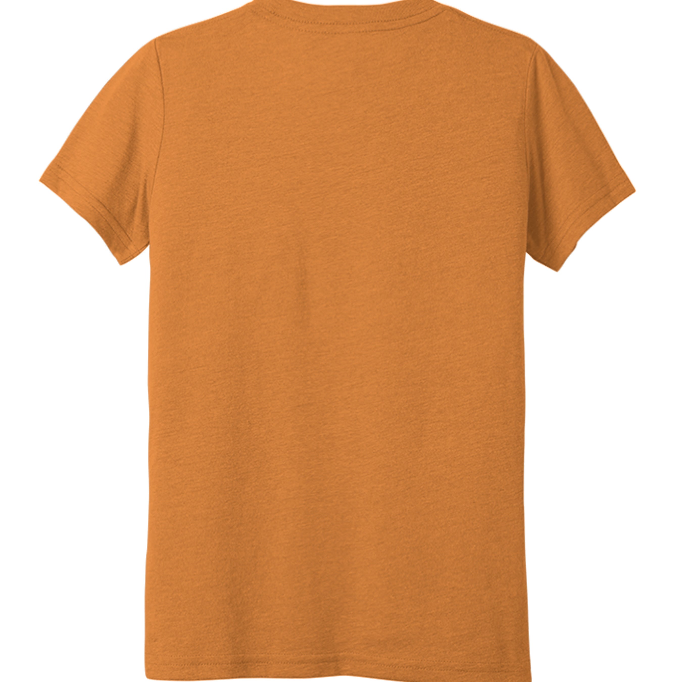 Orange Triblend - BACK