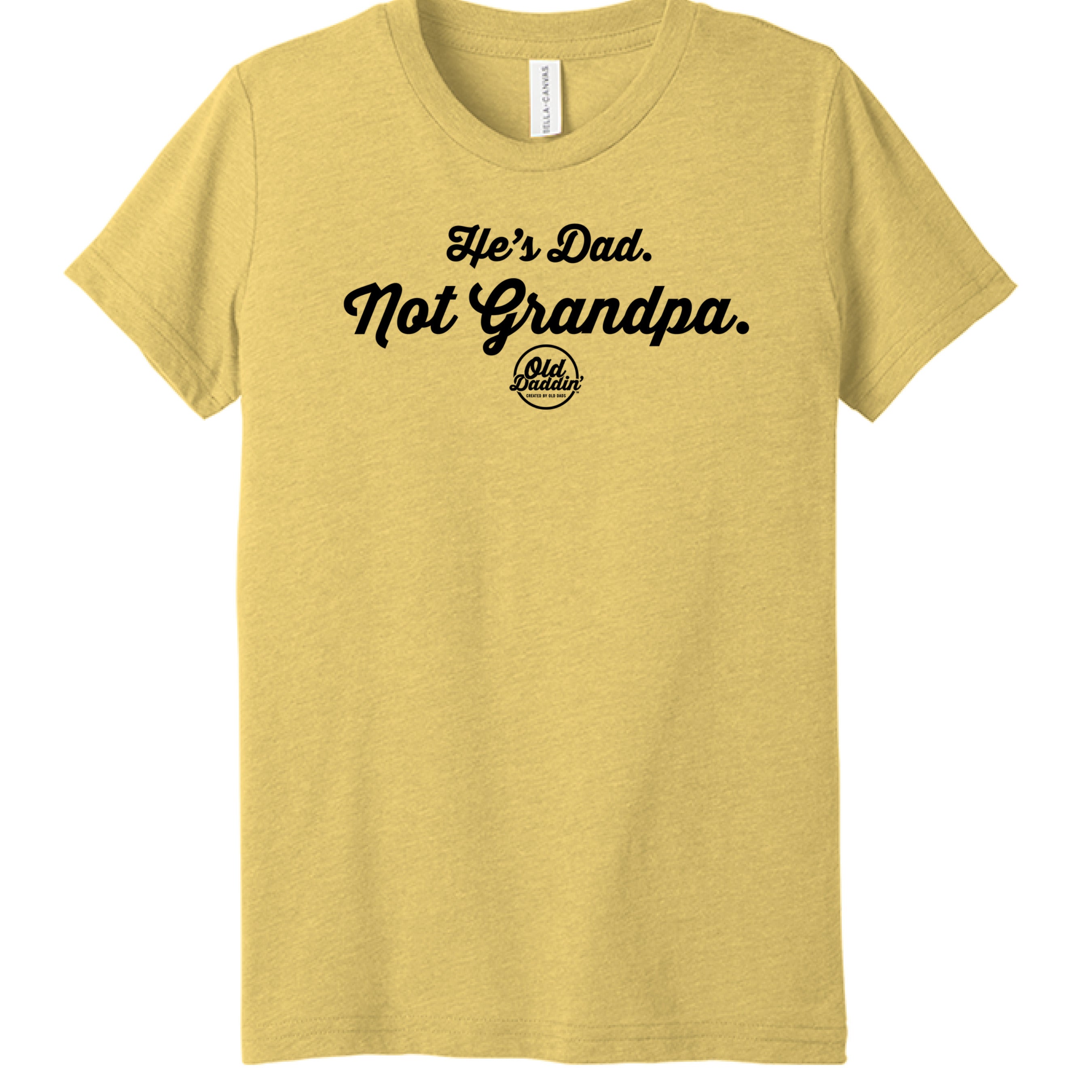 Yellow Gold Triblend - FRONT