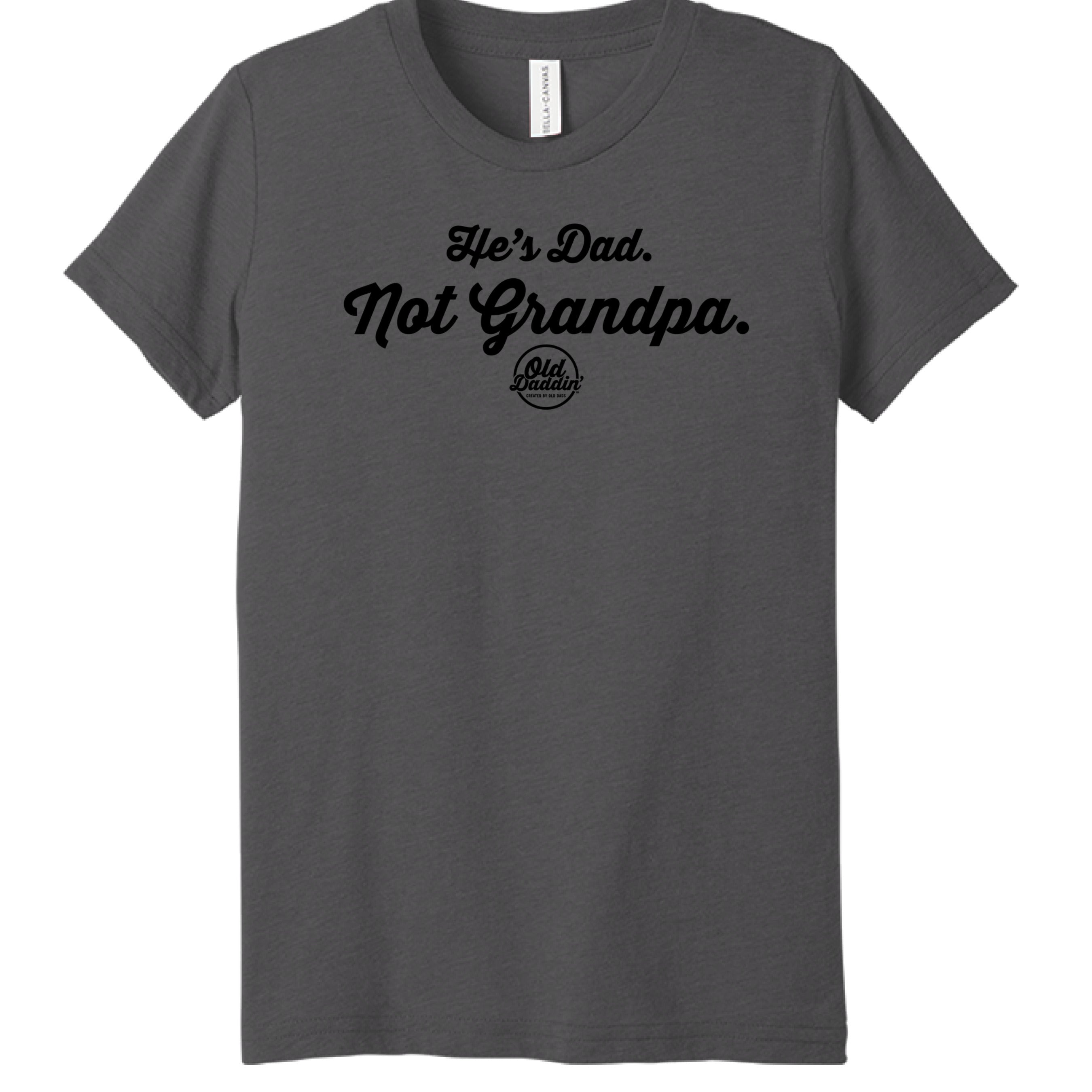 Solid Dark Grey Triblend - FRONT