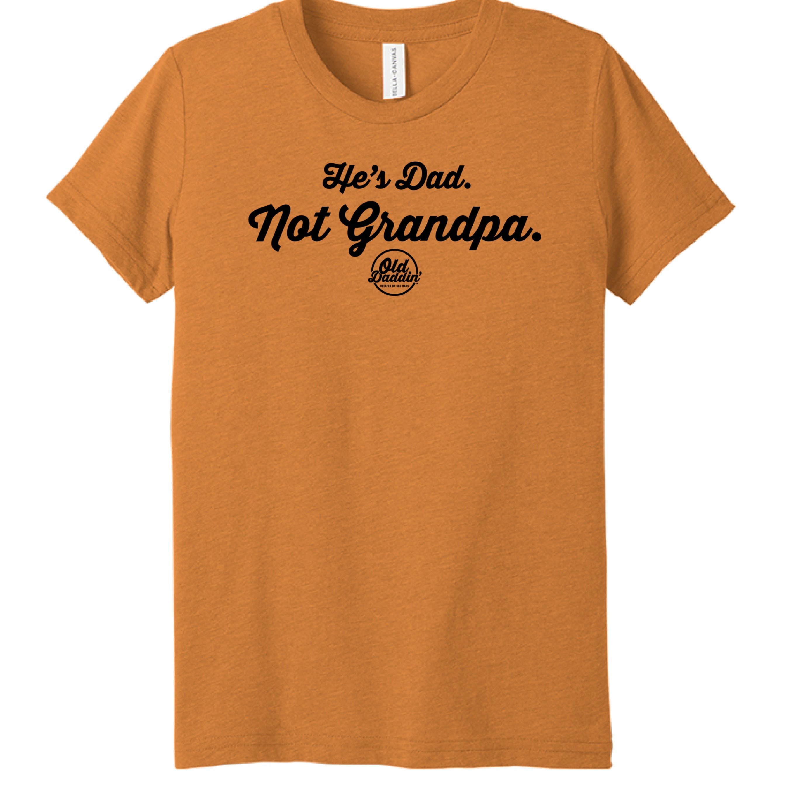 Orange Triblend - FRONT