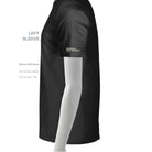 BLK HTHR TRIBLND - SLEEVE_LEFT