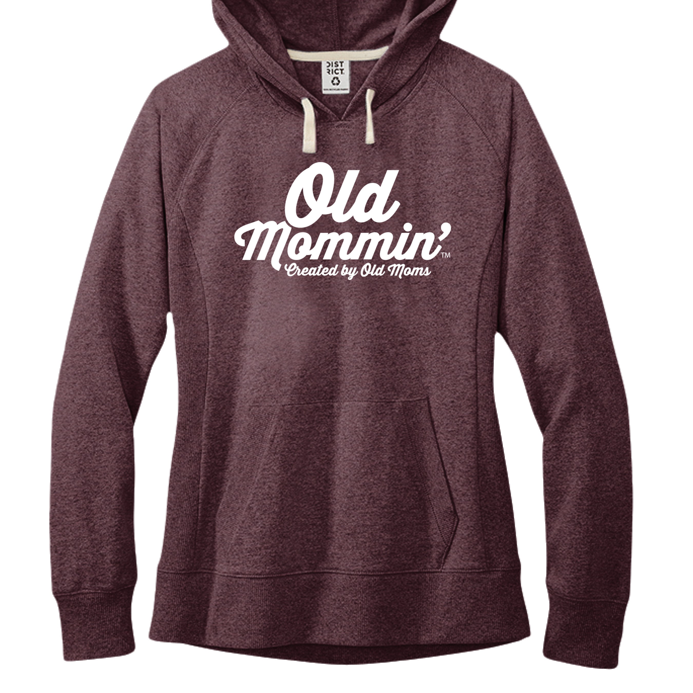 Maroon Heather - FRONT